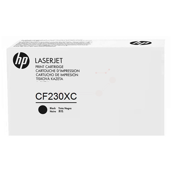 HP CF230XC/30X Toner-kit Contract. 3.5K pages ISO/IEC 19752 for HP Pro