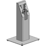 Ergonomic Solutions Couner mouned Kiosk -LCK-