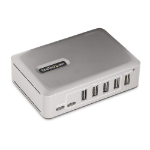 StarTech.com 10G5A2CS-USB-C-HUB interface hub USB 3.2 Gen 2 (3.1 Gen 2) Type-C 10000 Mbit/s Silver