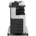 HP LaserJet Enterprise 700 MFP M725z, Black and white, Printer for Business, Print, copy, scan, fax, 100-sheet ADF; Front-facing USB printing; Scan to email/PDF; Two-sided printing