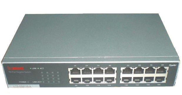EU Product - Switch       Longshine LCS-GS8116-B          16*GE retail