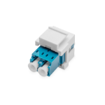 Digitus Fiber optic LC/LC duplex coupler, Singlemode, Keystone module
