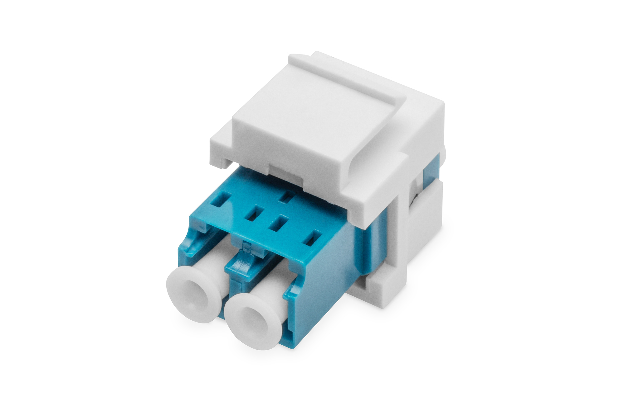 Digitus Fiber optic LC/LC duplex coupler. Singlemode. Keystone module