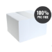Digital ID Dyestar White 820 Micron 100% PVC-Free Cards (Pack of 100)