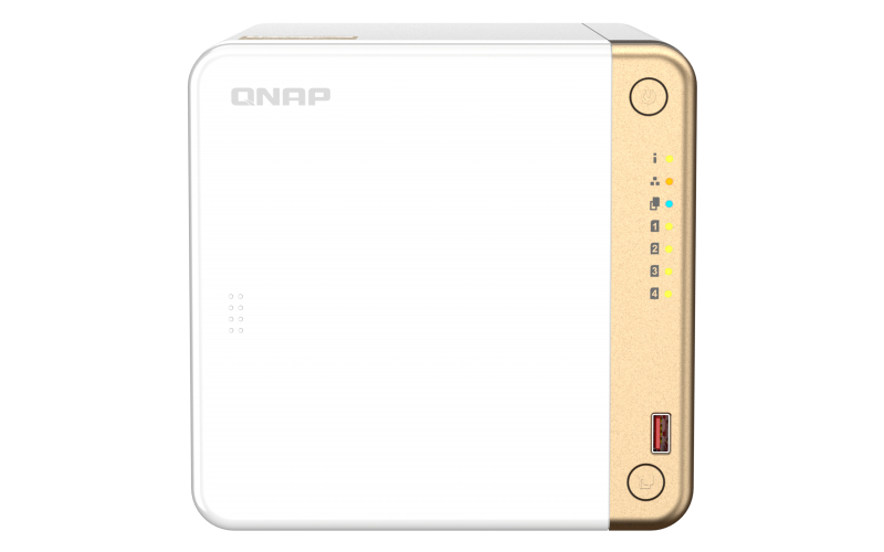 Image of QNAP TS-462-4G NAS/storage server Tower Ethernet LAN White N4505