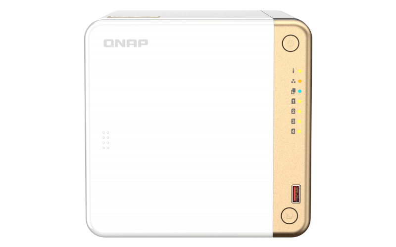 QNAP TS-462-4G NAS/storage server Tower Ethernet LAN White N4505