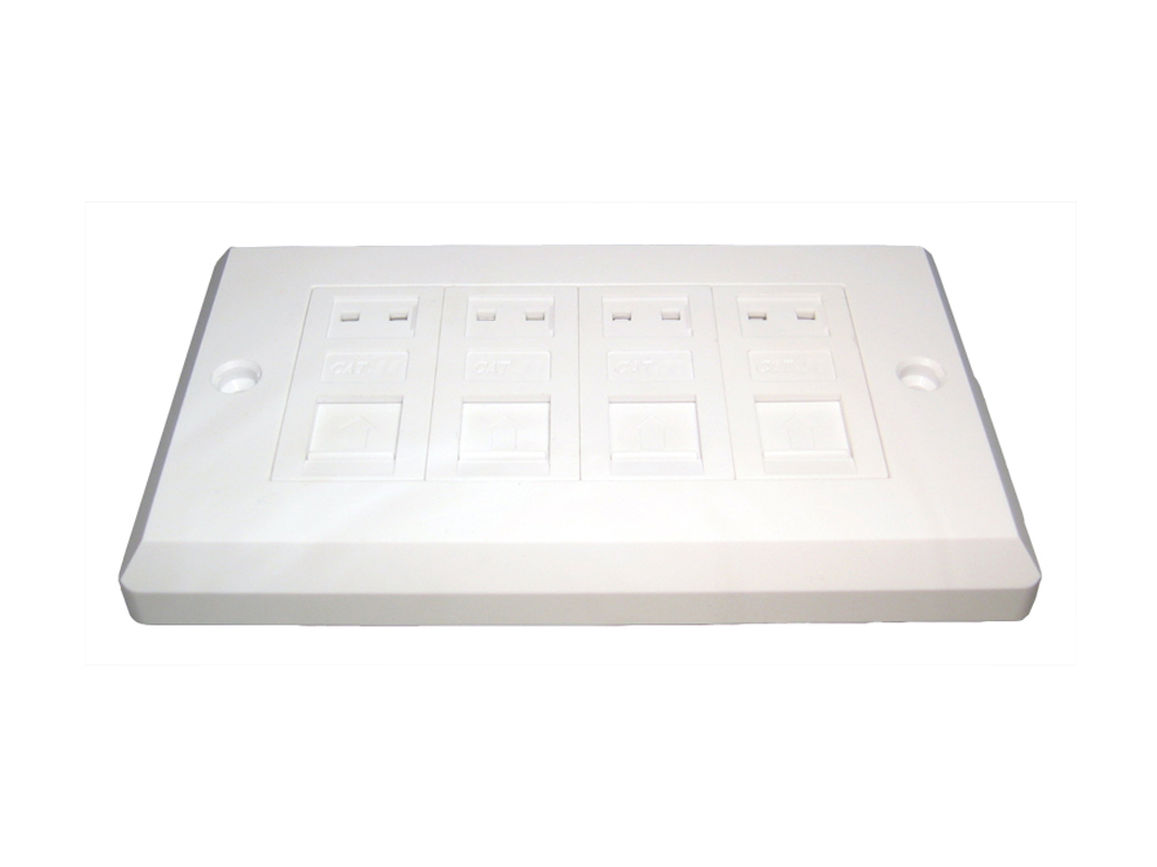 Cables Direct White Ut-8804 Wall Plate/Switch Cover