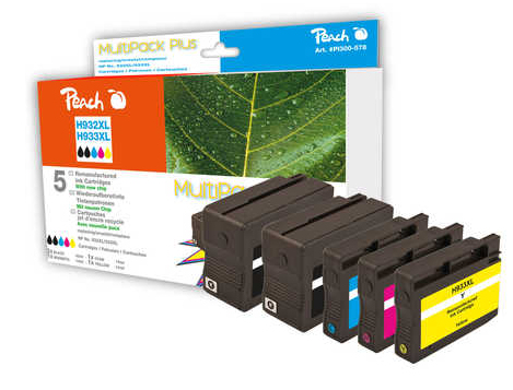 Peach PI300-578 PagePack Black, Cyan, Magenta, Yellow