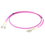 EFB Elektronik O0319FT.25 Glasvezel kabel 25 m 2x LC OM4 Violet
