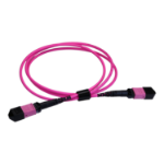 Cablenet MPO-12TC4MPO10EV InfiniBand/fibre optic cable 10 m Magenta, Violet