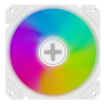 Xilence XF066 Computer case Air cooler 12 cm White 1 pc(s)