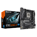 Gigabyte Z790 EAGLE AX Motherboard - Supports Intel Core 14th Gen CPUs, 12+1+ï¼‘Phases Digital VRM, up to 7600MHz DDR5 (OC), 3xPCIe 4.0 M.2, Wi-Fi 6E, 2.5GbE LAN, USB 3.2 Gen 2