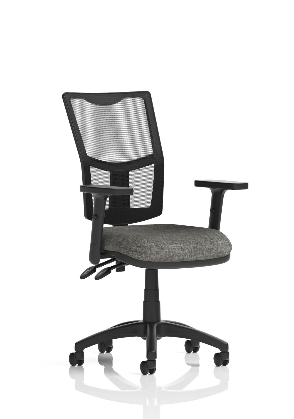 Dynamic Eclipse Plus II Lever Task Operator Chair Mesh Back Charcoal W