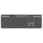 Logitech Signature Slim Solar+ K980 for Business keyboard Universal RF Wireless + Bluetooth QWERTY UK English Graphite