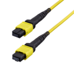 StarTech.com 10m (33ft) MTP®/MPO Fiber Optic Cable, 12F Type-A, OS2 Single Mode MTP/APC Female Fiber Patch Cable, 9/125µm, OFNP Plenum, MTP-12 Fiber Jumper Cord