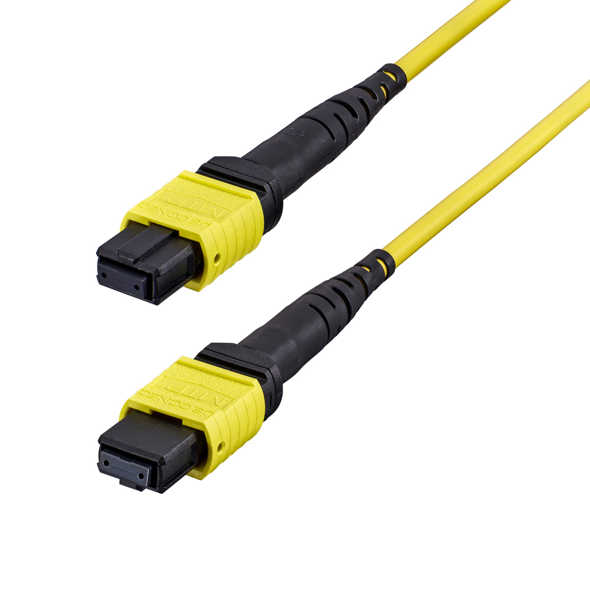 StarTech.com 5m (16ft) MTP®/MPO Fiber Optic Cable, 12F Type-A, OS2 Single Mode MTP/APC Female Fiber Patch Cable, 9/125µm, OFNP Plenum, MTP-12 Fiber Jumper Cord