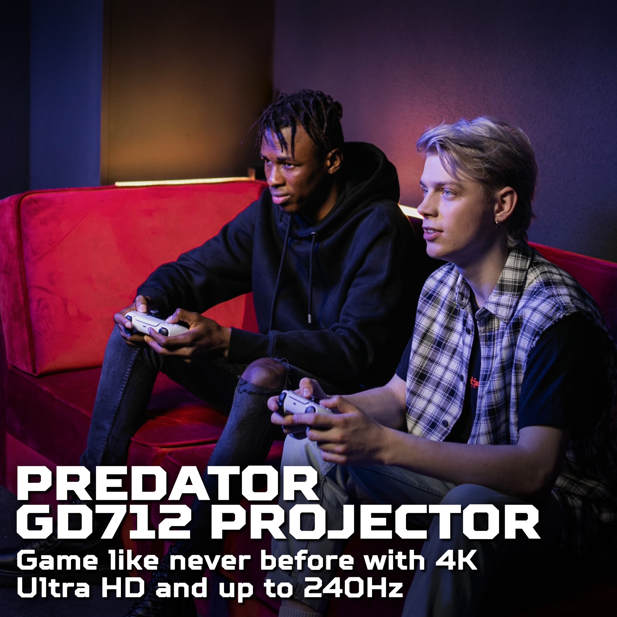 Acer Predator GD712 projector - 4K Ultra HD, LED, 4,500 LED lm