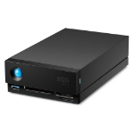LaCie 1big Dock Pro 2000 GB Zwart