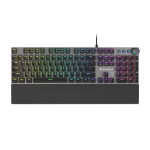 GENESIS Thor 401 RGB keyboard Gaming USB QWERTY US International Black, Dark Grey