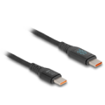 DeLOCK USB 2.0 Fast Charging Cable USB Type-C™ male to male PD 3.1 140 W with power indication 1.20 m