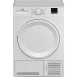 Beko DTLCE80051W 8kg Condenser Tumble Dryer with Sensor Programmes