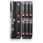 HPE StorageWorks SB600c AiO NAS Intel® Xeon® 5000 Sequence E5410 2 GB DDR2 1.16 TB HDD Windows Storage Server 2003 R2 Black
