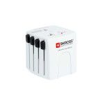 Skross MUV Micro power plug adapter Universal White