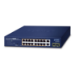 PLANET 16-Port 10/100/1000T 802.3at Unmanaged Gigabit Ethernet (10/100/1000) Power over Ethernet (PoE) Blue