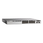 Cisco Catalyst C9300-24UX-E network switch Managed L2/L3 10G Ethernet (100/1000/10000) Power over Ethernet (PoE) 1U Grey