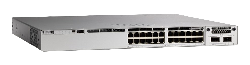 Image of Cisco Catalyst C9300-24UX-E network switch Managed L2/L3 10G...