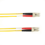 Black Box LC-LC, 1m fibre optic cable OFC Yellow