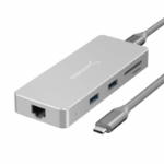 Sabrent HB-UHPN laptop dock/port replicator Wired USB 3.2 Gen 1 (3.1 Gen 1) Type-C Gray