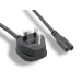 Monoprice 36384 power cable Black 70.9" (1.8 m) BS 1363 IEC C7