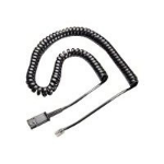 Plantronics 38340-01 telephony cable 4 m Black