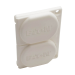Tripp Lite PSHGCOVERKIT socket safety cover White