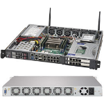 Supermicro 1019D-4C-FHN13TP server Rack (1U) Intel® Xeon® D D-2123IT 2,2 GHz DDR4-SDRAM 350 W