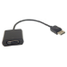 HP 752660-001 video cable adapter DVI DisplayPort Black