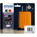 Epson C13T05H64020/405XL Ink cartridge multi pack Bk,C,M,Y high-capacity Blister Acustic Magnetic 18,9ml + 3x14,7ml Pack=4 for Epson WF-3820/7830