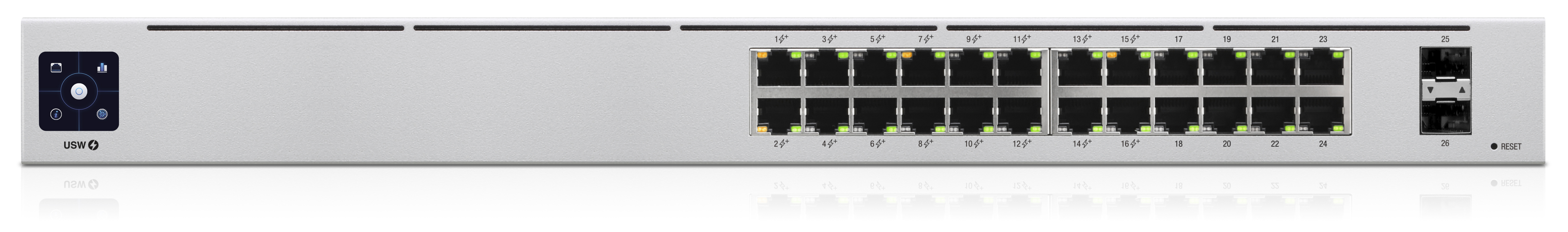Image of Ubiquiti UniFi 24-Port PoE Managed L2/L3 Gigabit Ethernet...