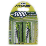 Ansmann Blister 2 X Akku NiMH Mono/D 5000 mAh D / HR20 Nickel-Metal Hydride (NiMH)