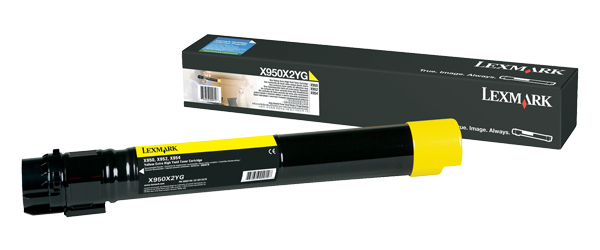 Image of Lexmark 22Z0011 Toner cartridge yellow, 22K pages for Lexmark XS 955