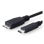 8WARE USB-C to Micro USB Cable 1m Type C to Type B Male to Male Black 10Gbps