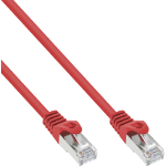 InLine Patch Cable SF/UTP Cat.5e red 3m