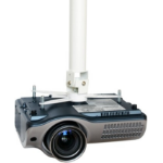 Vision TM-1200 Universal 1.1m Projector Ceiling Bracket (White)