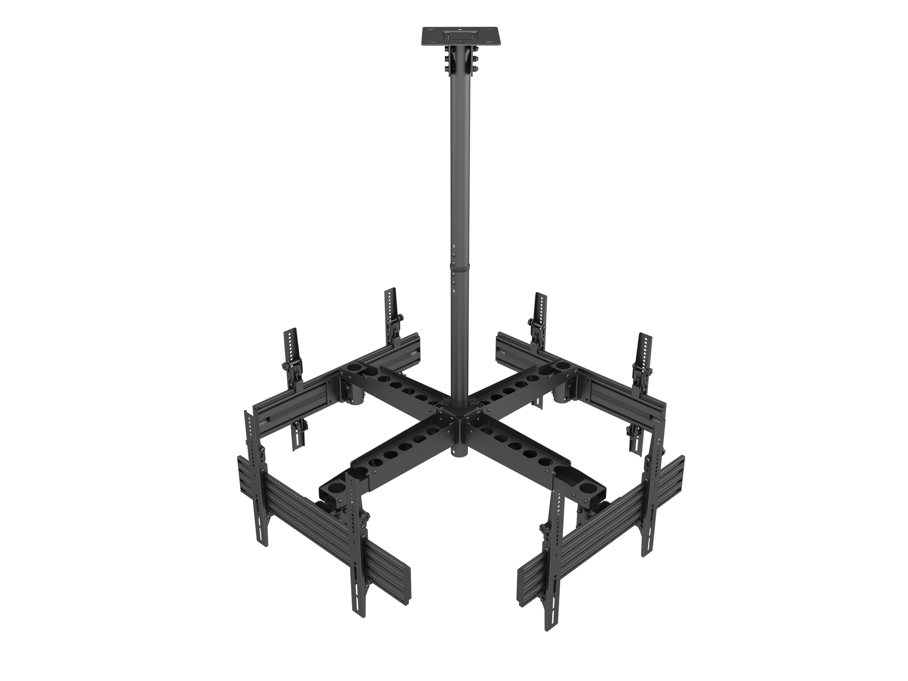 Image of Equip 32"-65" Ceiling Mount Quad Screen TV Bracket