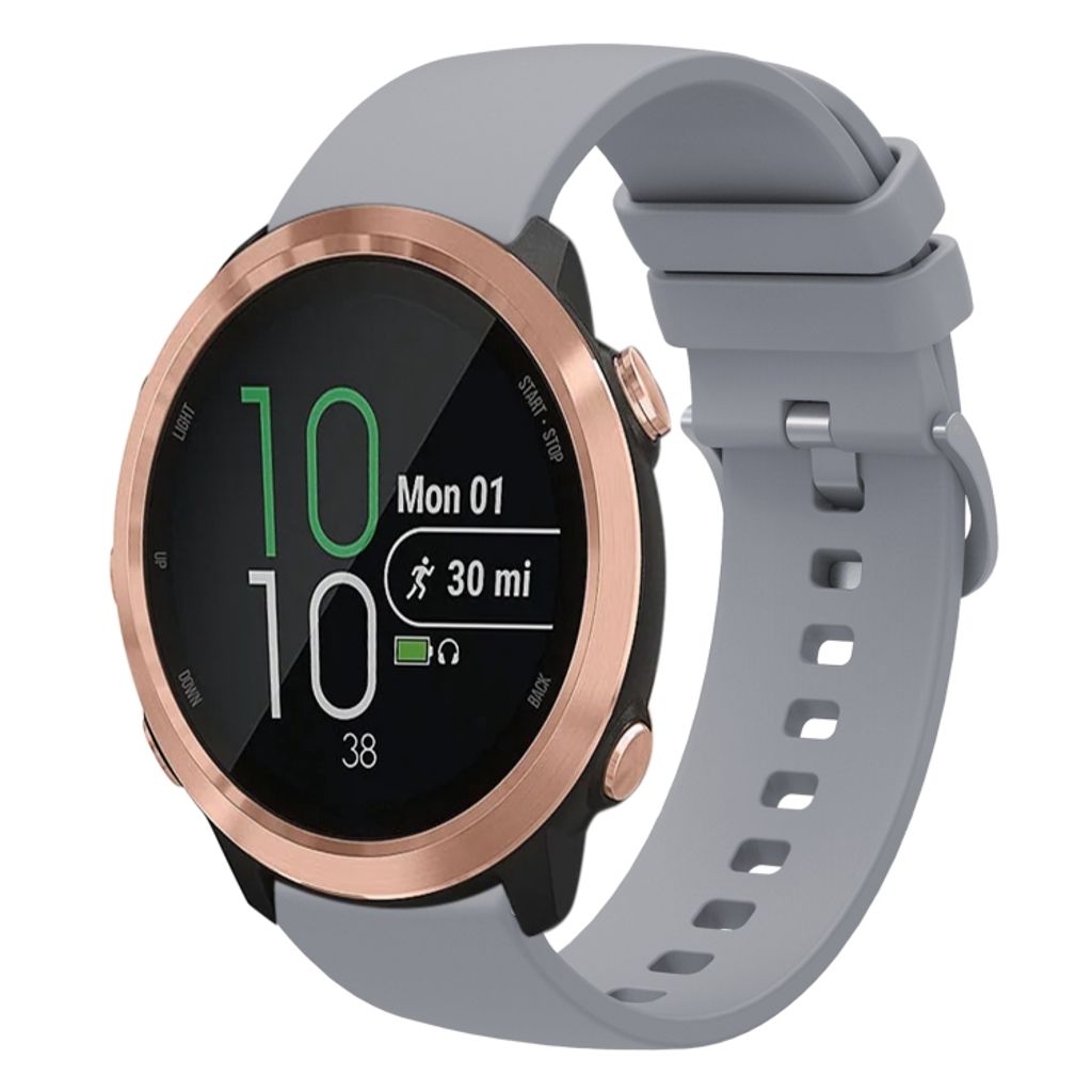 EU Product - Forerunner 645 Music Silicone Watch Band - Gray thumbnail