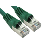 Cables Direct ART-100-HG networking cable Green 0.25 m Cat6a S/FTP (S-STP)