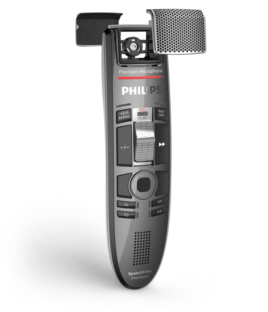 Philips SpeechMike Premium Touch Grey, Metallic