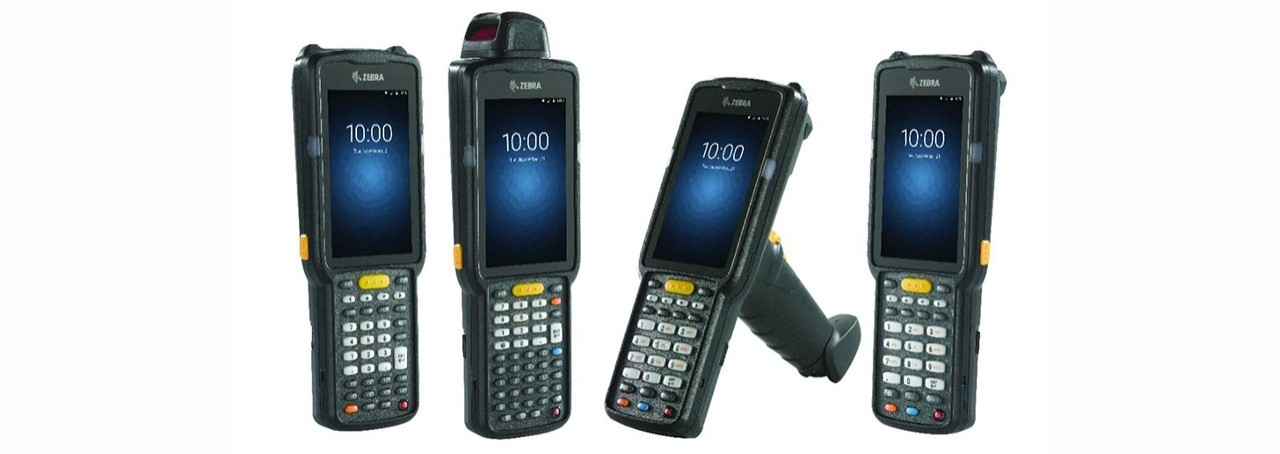 Zebra MC3300 handheld mobile computer 10.2 cm (4") 800 x 480 pixels Touchscreen 375 g Black