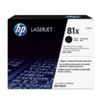 HP CF281X/81X Toner cartridge black high-capacity, 25K pages ISO/IEC 19752 for HP LaserJet M 606/630  Chert Nigeria